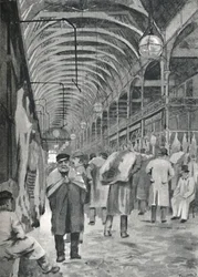 メトロポリタン食肉市場、スミスフィールド、1891
