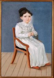 小さな女の子の肖像画