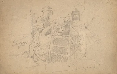 ベネチアンレース作り、1877-8