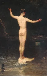 入浴者、1877年。