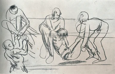 ウィリアム・オーペン卿によるスケッチ、c1914 1932