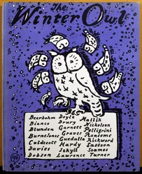 The Winter Owl の表紙、Cecil Palmer 発行、ロンドン