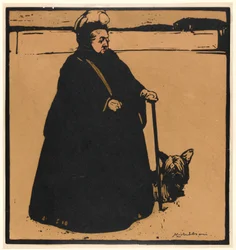 ビクトリア女王（木版画）