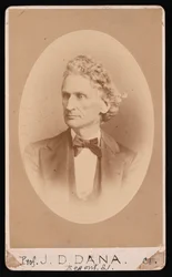 ジェームズ・ドワイト・ダナ（James Dwight Dana）1813-1895年の肖像、1891年以前。