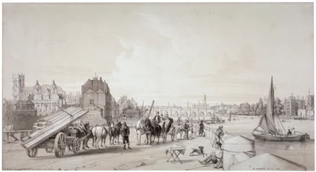 1841年、ロンドン、ウェストミンスター、ミルバンク