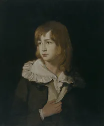 少年の肖像 ジョン・パリー・オブ・ガーデン 1788-89年頃 油彩・カンヴァス