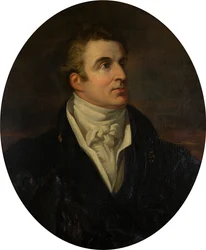 ウェリントン公爵の肖像（1769-1852）、1789-1852年頃（キャンバスに油彩）