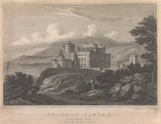 Castelo Culzean, vista sudeste, Ayrshire; página 84 (Volume Um)
