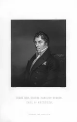 ジョージハミルトンゴードン、イギリスの首相、1893年。