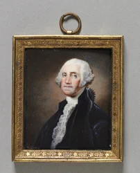 ジョージ・ワシントンの肖像、c。 1790年代。