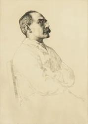 ラドヤード・キプリングの肖像 1865-1936.