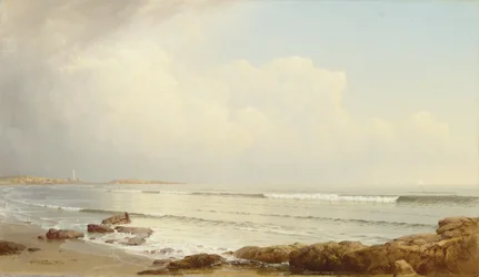 沿岸の風景、1872