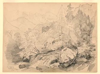 風景, シュテッヘルベルク, ラウターブルンネン, スイス