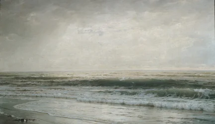 ニュージャージービーチ、1901年。