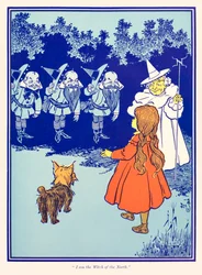 私は北の魔女（L. Frank Baum著「オズの魔法使い」より）。