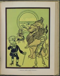オズの魔法使い」（ライマン・フランク・ボーム作）の挿絵