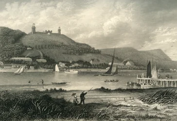 ネバーシンクの高地」、1872年。