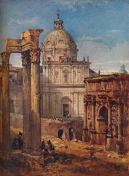 ローマの情景、c1831
