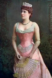 リリーラングトリー1853-1929、イギリスの女優、1899-1900年。