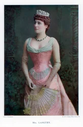 リリーラングトリー、イギリスの女優、1901年。