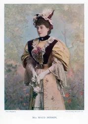 モードホブソン、女優、1901年。