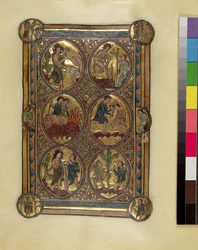 Ms 330.2アダムとイブ、カインとアベル、c.1240（ベラム）