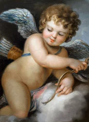 ウィリアム・ホーア（1707-1792）の「キューピドン」 18世紀
