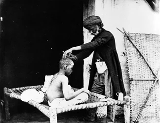 理髪師、1870年代