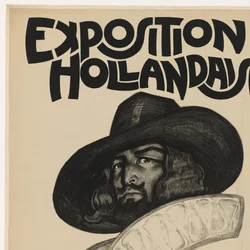1921年、パリで開催されたオランデーズ博覧会のポスター 博覧会オランデーズ (オブジェクトのタイトル)