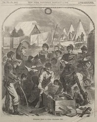 キャンプでのクリスマス・ボックス ― 1861年のクリスマス