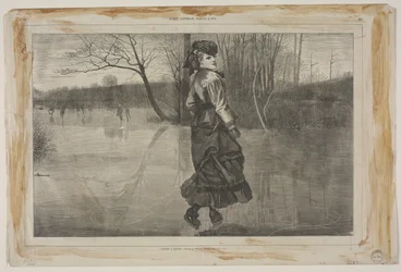 フィギュアのカット、1871年。