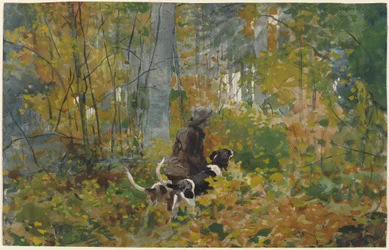 1889年の「On the Trail」。