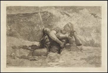 Undertowのための研究、1886年頃