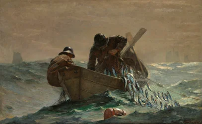 The Herring Net」（1885年）。