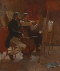 スタジオ、1867年。