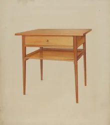 シェイカーテーブル、1937年