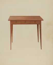 シェイカーテーブル、1938年