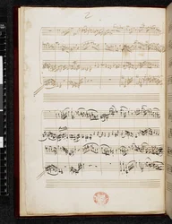 アダージョとフーガ ハ短調 K. 546, Add.28996, f.3v