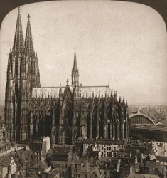 ケルン大聖堂、ドイツ、1903年。