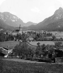 バートライヘンハルとグロスグマイン、ドイツとオーストリア、c1900年代。