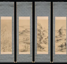 四季折々の風景」1848年
