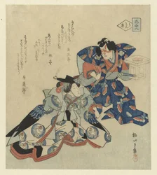 女性の隣に立つ男性
