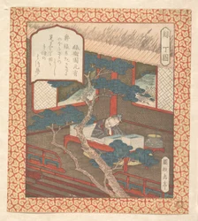 書物の上で眠り込んだ賢者