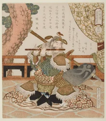 第4番：董平（東平）、連作「水滸伝の五虎大将」より