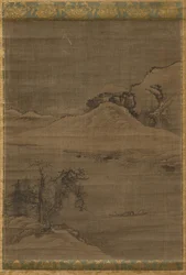 漁師のいる風景、1600年代。