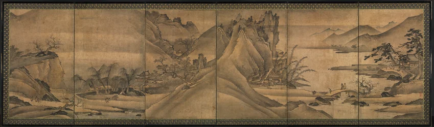 四季の風景、1500 年代初頭。