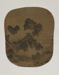 山の風景