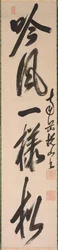 1600年代に書かれた半可通の書 xing-caooshu。