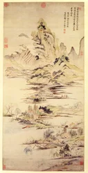 水の村での漁師の楽しみ