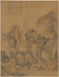 風景、1775年。
